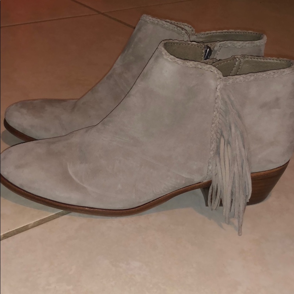 Gray Sam Edelman Ankle Booties